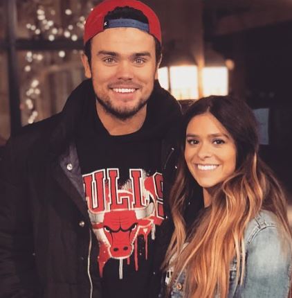 Tate Paul with his ex-wife Taylor Frankie Paul